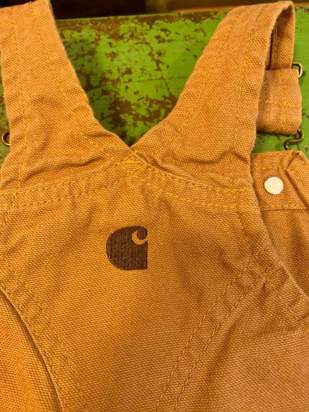 Carhartt Children's Overalls, size 24 months, sturdy for play - Picture 4 of 5